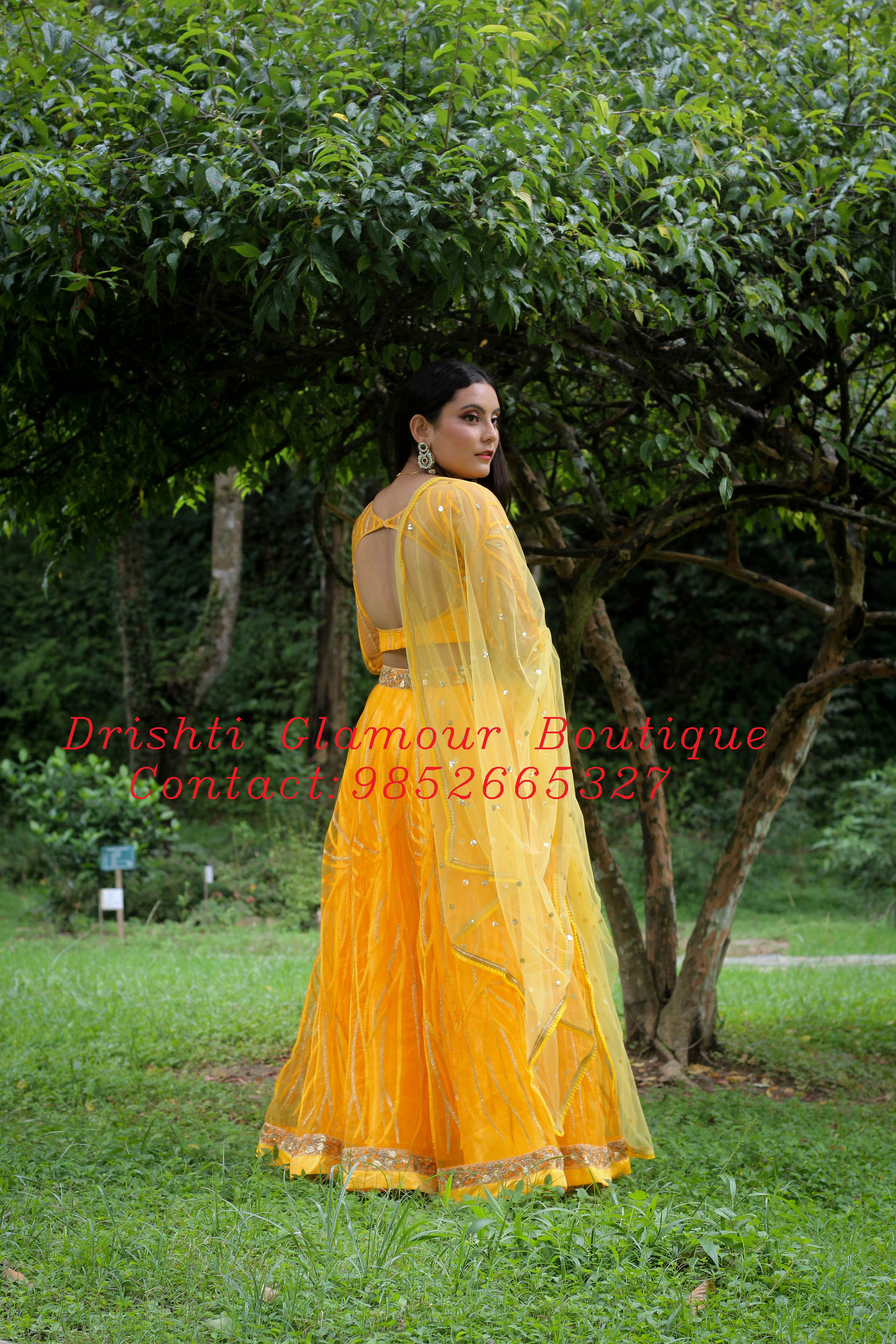 Party Lehenga Choli Girl